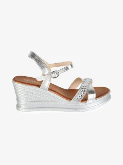 Dame Rose Sandali donna con zeppa e strass