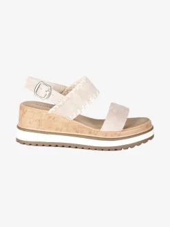 Dame Rose Sandali donna con zeppa e plateau