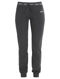 Dance Pantaloni donna sportivi con coulisse e polsini - grigio scuro