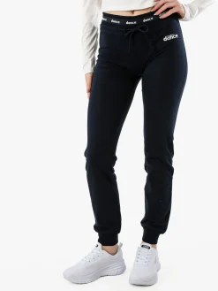 Dance Pantaloni sportivi da donna con polsini e coulisse in vita - blu scuro