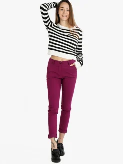 Daystar Pantaloni classici donna elasticizzati