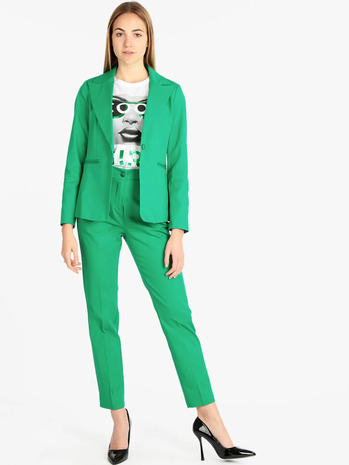 Daystar Pantaloni eleganti in cotone donna