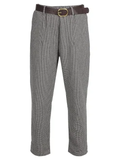 Daystar Pantaloni scozzesi da donna con cintura