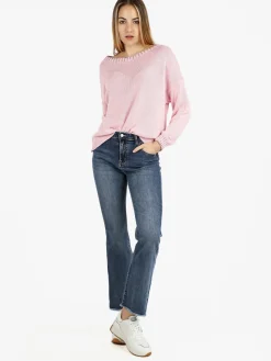 Daystar Pullover donna oversize in maglia