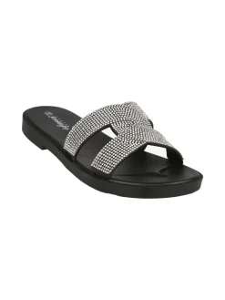 De Fonseca Ciabatte donna in gomma con strass