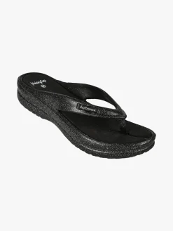 De Fonseca Infradito donna glitter con zeppa