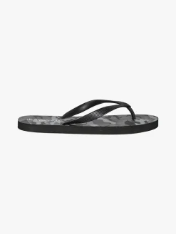 De Fonseca Infradito uomo da mare militari in gomma - nero