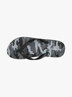 De Fonseca Infradito uomo da mare militari in gomma - nero