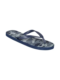 De Fonseca Infradito uomo da mare militari in gomma - blu