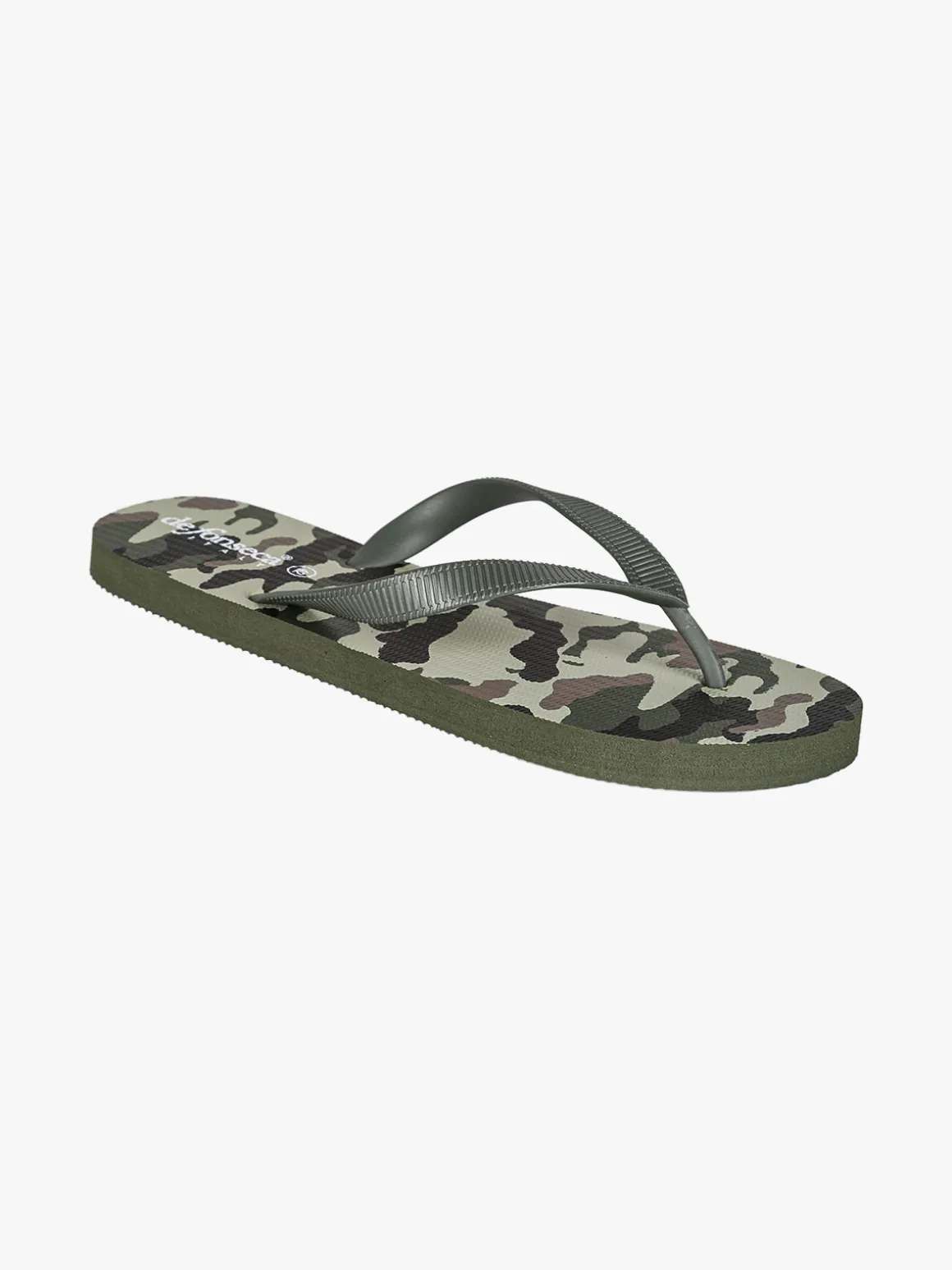 De Fonseca Infradito uomo da mare militari in gomma - verde