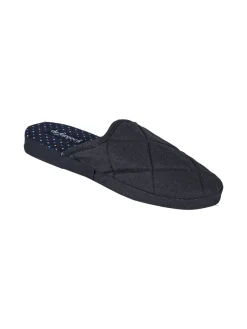 De Fonseca Pantofole da uomo in tessuto - blu scuro