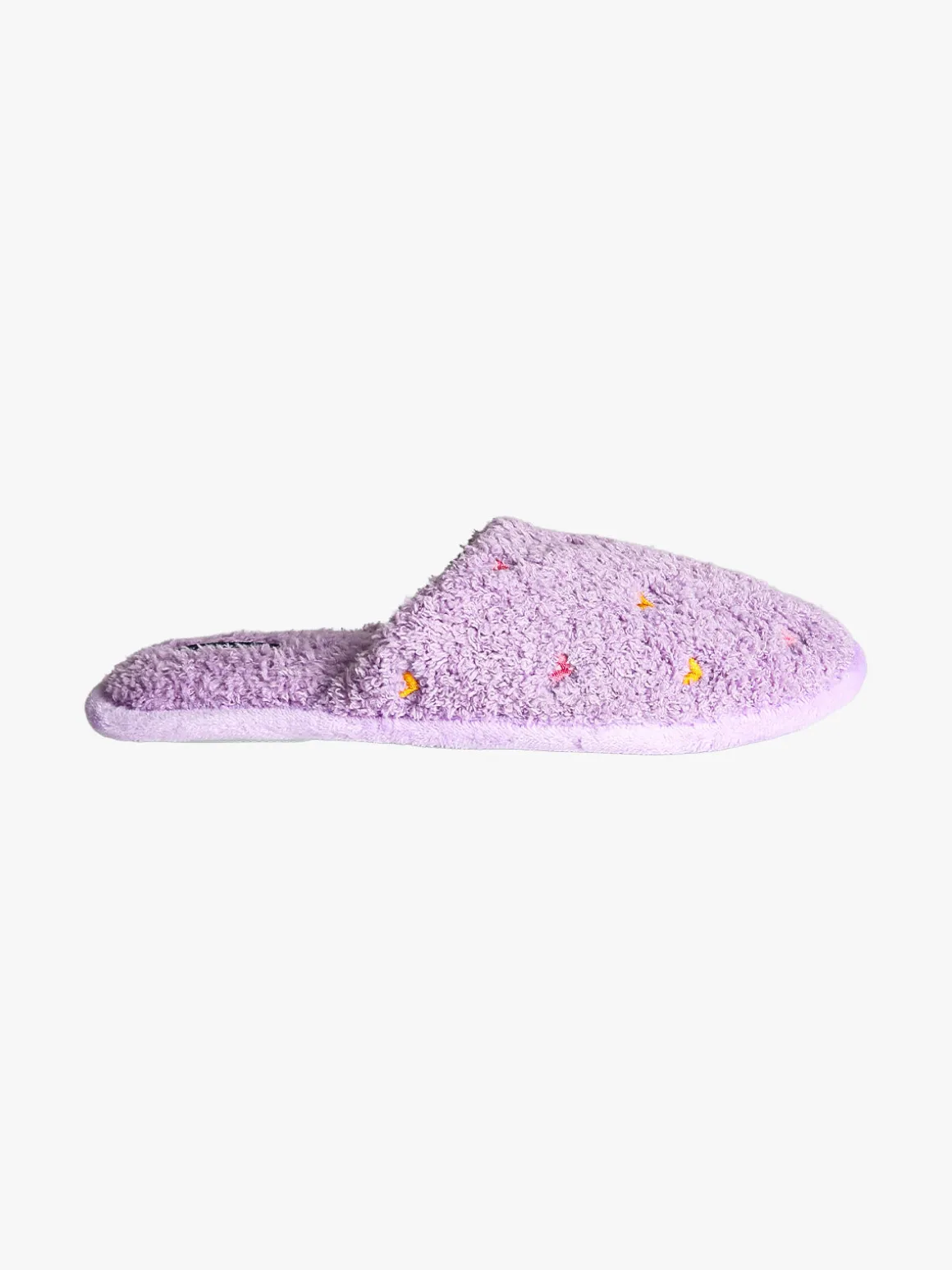 De Fonseca Pantofole donna cuori in tessuto - lilla