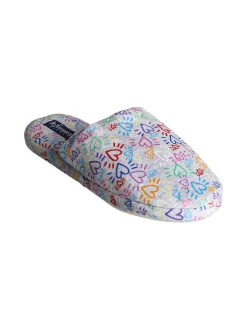 De Fonseca Pantofole donna invernali cuori - grigio