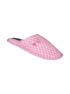 De Fonseca Pantofole donna in tessuto- rosa