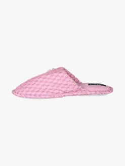 De Fonseca Pantofole donna in tessuto- rosa