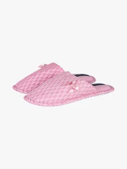 De Fonseca Pantofole donna in tessuto- rosa