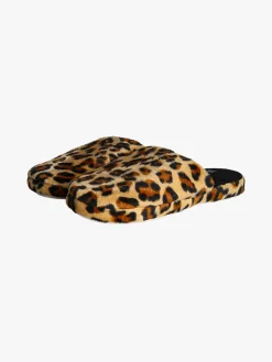 De Fonseca Pantofole donna invernali animalier - beige