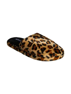 De Fonseca Pantofole donna invernali animalier - beige