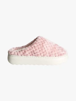 De Fonseca Pantofole donna peluche con platform - rosa