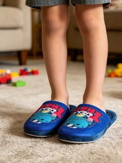 De Fonseca Pantofole invernali da bambino con stampa - blu