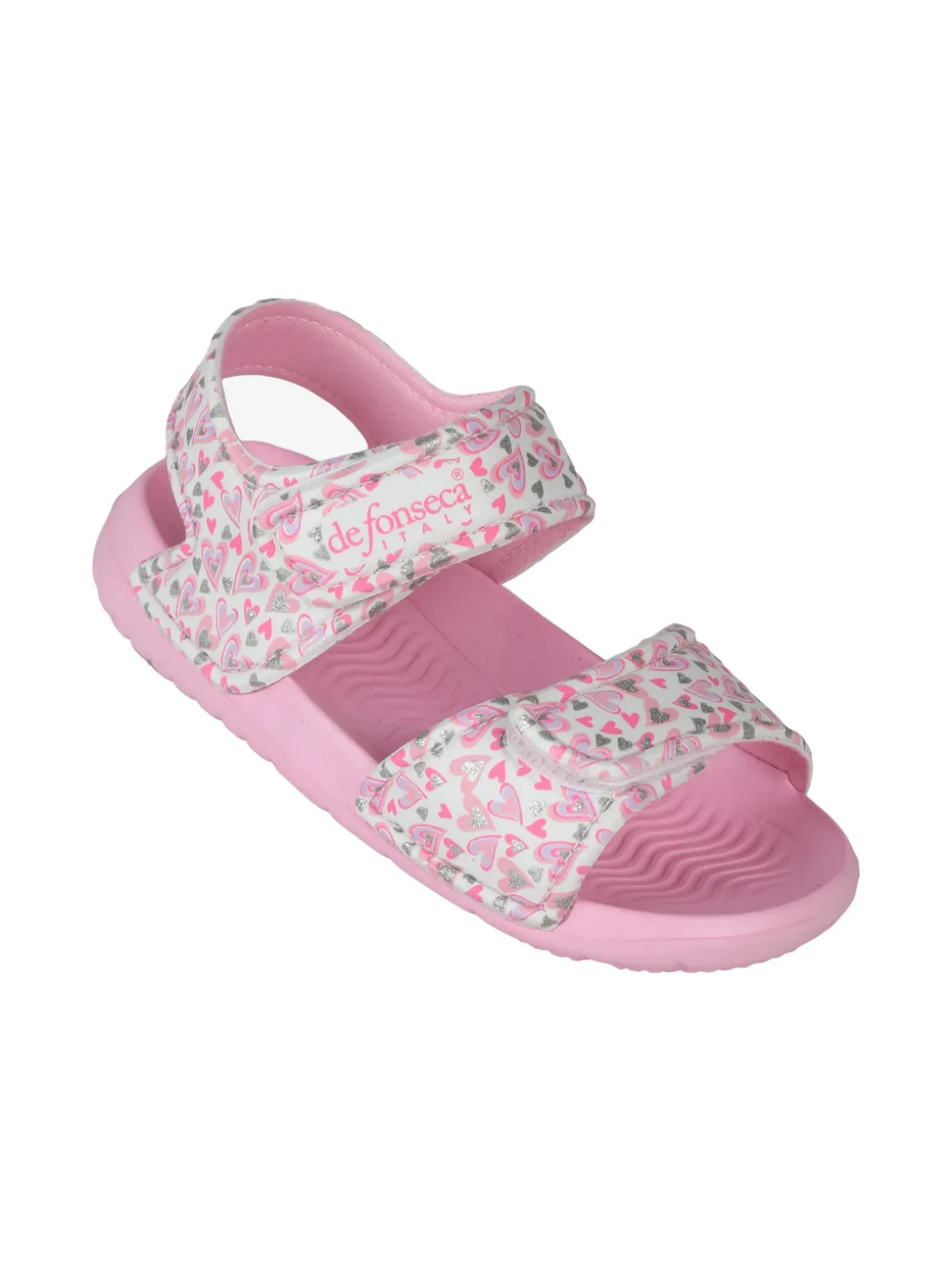 De Fonseca Sandali da bambina in gomma con cinturini a strappo