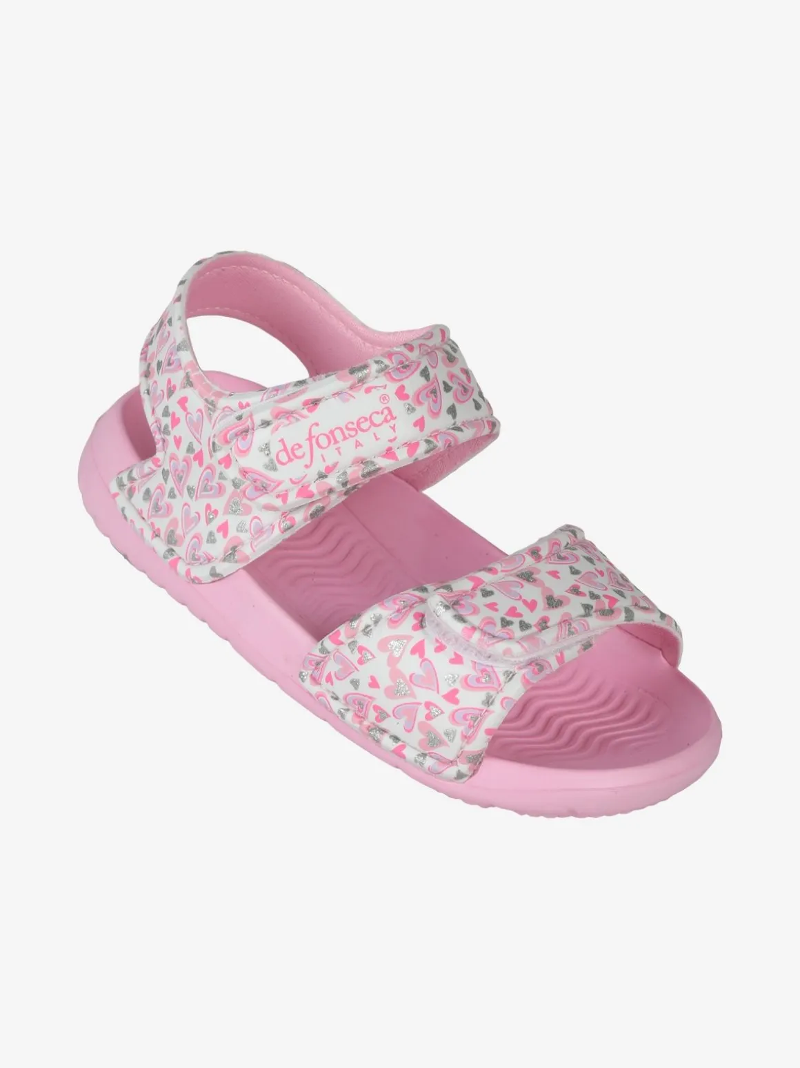 De Fonseca Sandali da bambina in gomma con cinturini a strappo