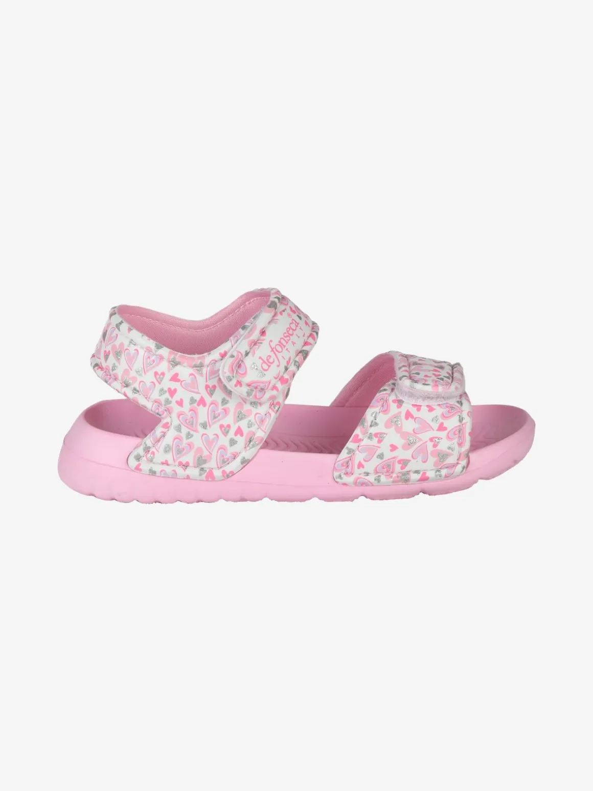 De Fonseca Sandali da bambina in gomma con cinturini a strappo