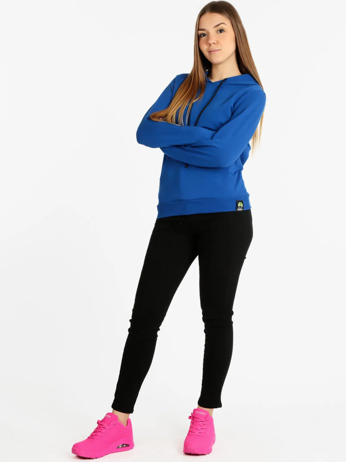Dekuba Felpa leggera donna con cappuccio