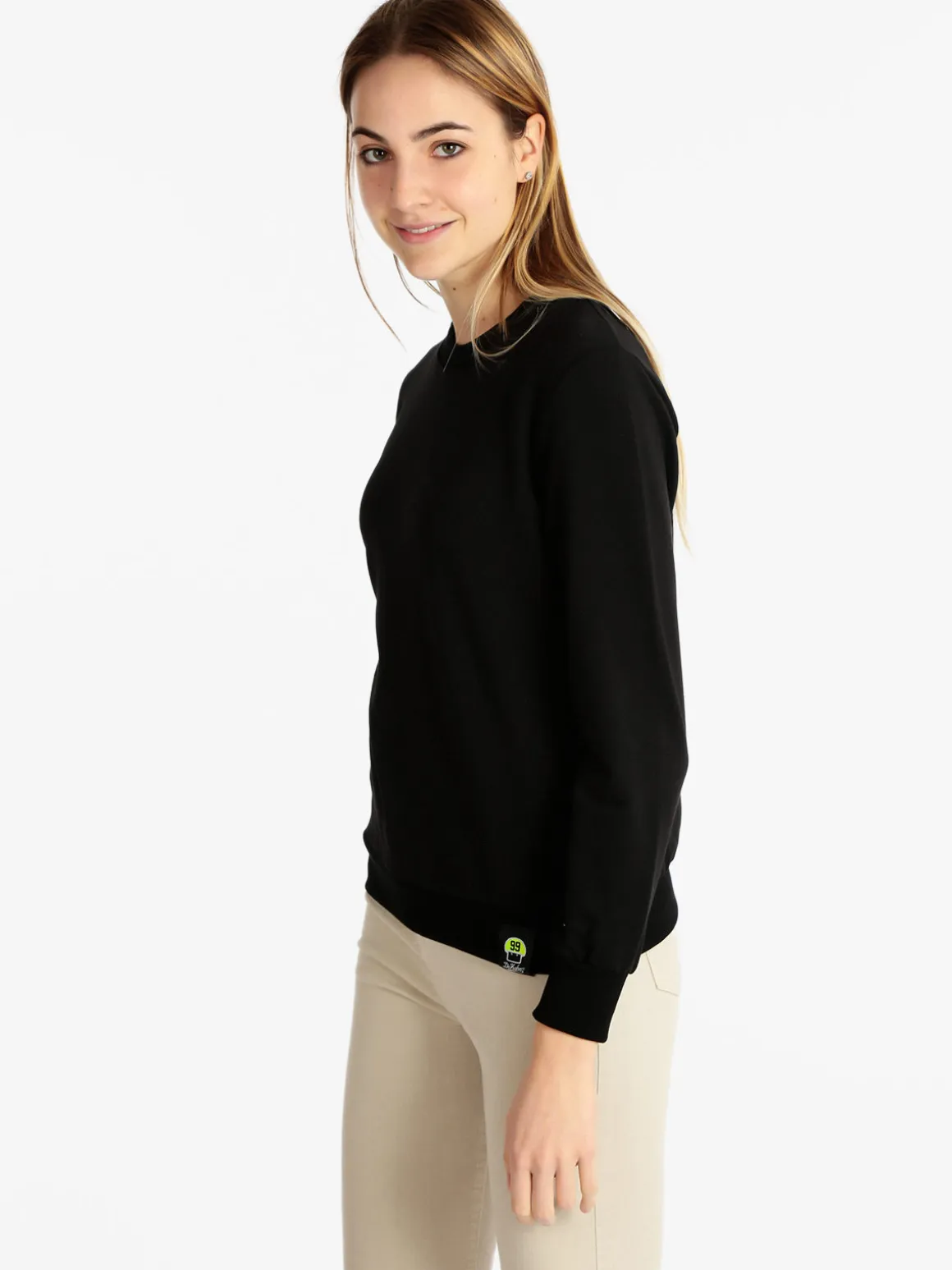 Dekuba Felpa leggera donna girocollo