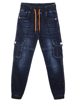 Denim & Jeans Jeans cargo da bambino con tasconi