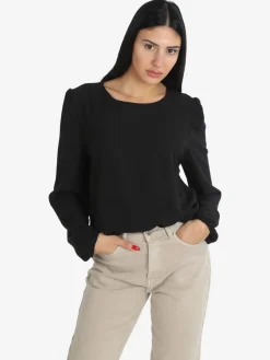 Deva Moda Blusa donna a maniche lunghe