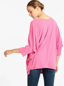 Deva Moda Maxi blusa donna con manica a pipistrello