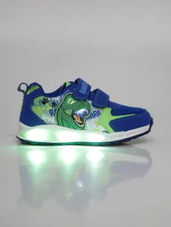 Dinosaur Sneakers da bambino con luci e strappi
