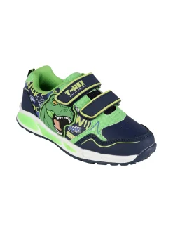 Dinosaur Sneakers da bambino con strappi e luci