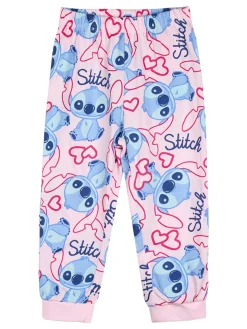 Disney Baby Stitch pigiama da neonata in cotone con stampe - rosa