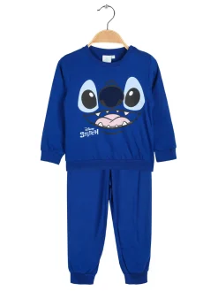 Disney Baby Stitch pigiama da neonato in cotone con stampe - blu