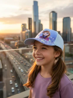 Disney Frozen Cappellino da bambina con visiera