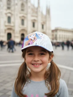 Disney Frozen Cappello da bambina con visiera