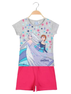 Disney Frozen Completo corto da bambina in cotone
