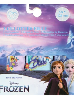 Disney Frozen Confezione da 3 slip da bambina in cotone