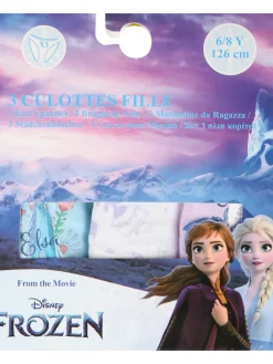 Disney Frozen Confezione da 3 slip da bambina in cotone