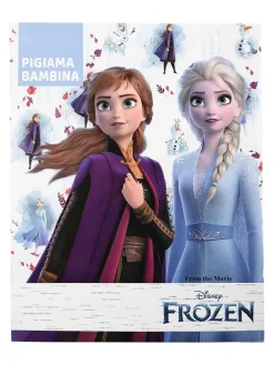 Disney Frozen Pigiama da bambina in cotone felpato