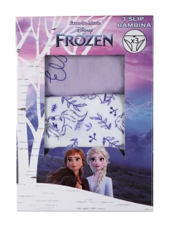 Disney Frozen Set di 3 slip da bambina con stampe