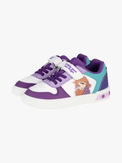 Disney Frozen Sneakers basse da bambina con strappo e luci - multicolore