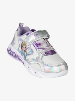 Disney Frozen Sneakers da bambina con luci e cinturino a strappo