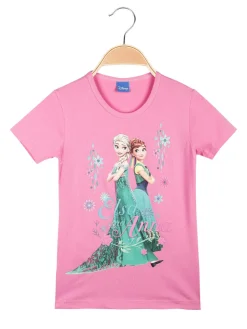 Disney Frozen T-shirt bambina Anna e Elsa