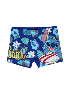Disney Lilo & Stitch Boxer da mare da bambino con stampa - blu