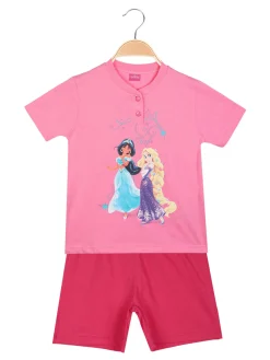 Disney Princess Completo corto da bambina in cotone