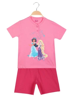 Disney Princess Completo corto da bambina in cotone