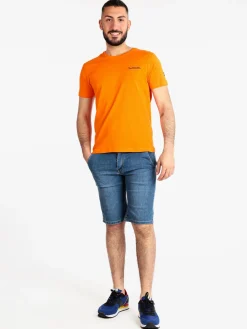 3-D Jeans Bermuda uomo in jeans